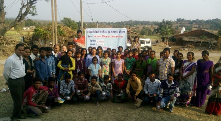 Training of tribal adolescent girls and boys